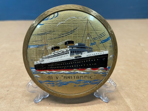 Vintage rare britannic - "m.v.,