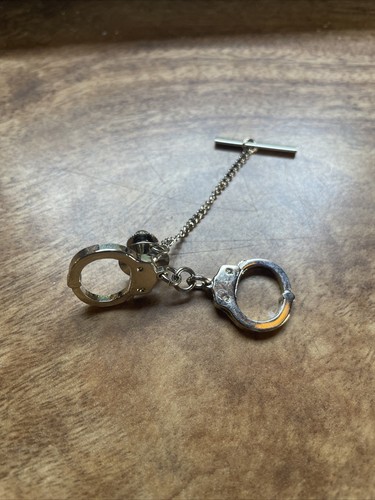 Vintage silver tone police - tone,