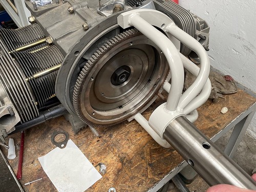 Adapter holder for engine