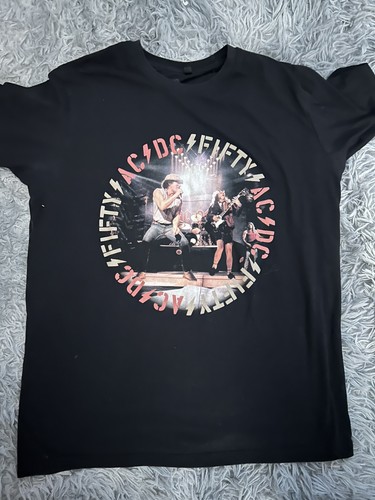 Unisex shirt live - ac/dc,