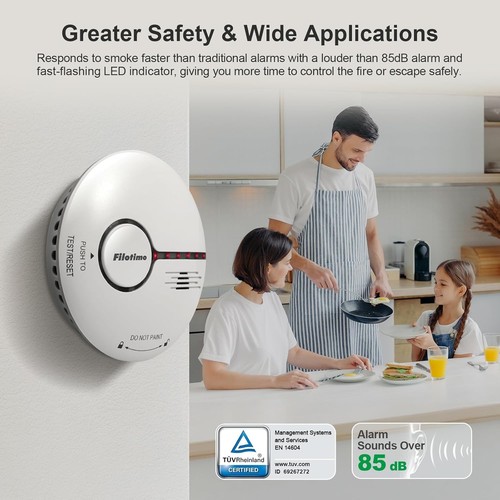 Smoke alarm fire - -,