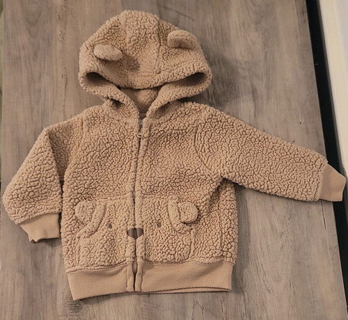 Carter beige sherpa - carter's, hooded