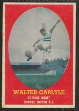 A&BC-FOOTBALL 1963 SCOTTISH (MAKE A PHOTO)-#010- DUNDEE UNITED - CARLYLE 