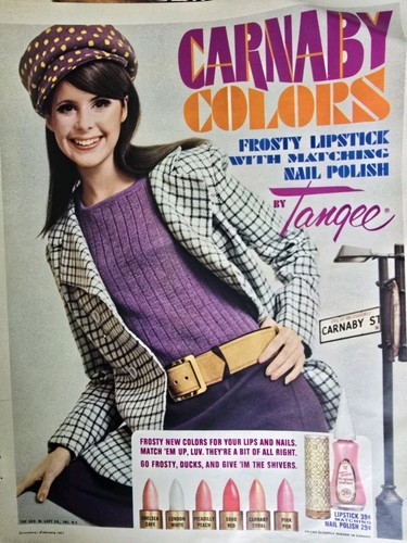 1967 tangee carnaby colors - 1967,