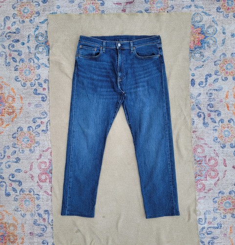 Levis mens blue jeans - jeans, waist