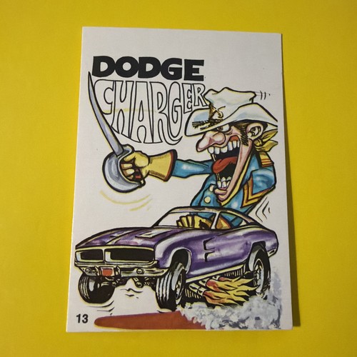 1969 donruss dodge charger - 1969,
