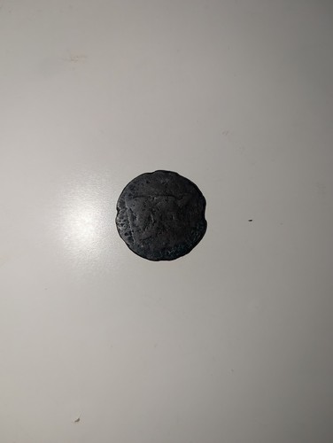 Old copper coin maybe - old,