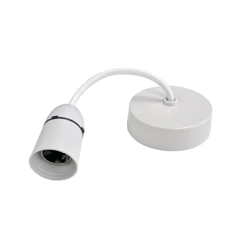 White ceiling pendant light - white,