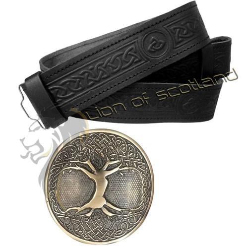Scottish kilt belt buckle - kilt,