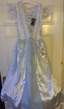 Disney Store Narnia Prince Caspian White Witch Dress Costume Age 11-12