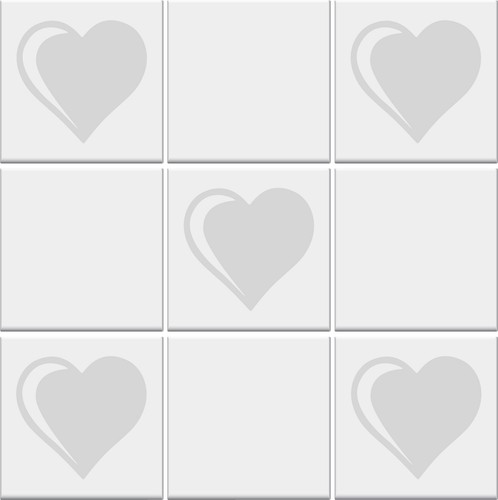 Heart wall stickers tile - stickers,,