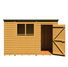 10x6 wooden garden - wooden, pent