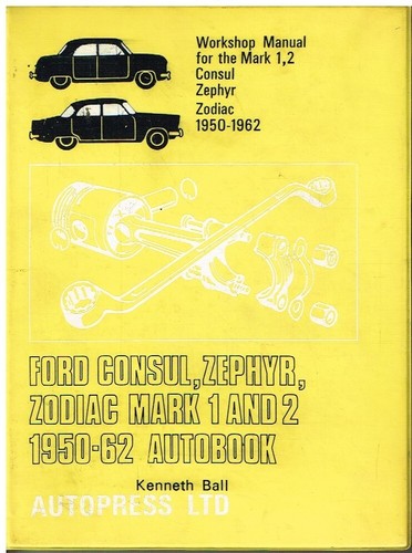 Ford consul mk1 mk2 - ford, zephyr