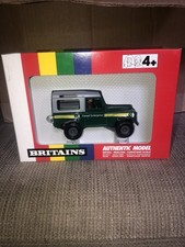 Rare Britains Boxes Farm Toys Forest Enterprise Landrover  5986 1:32