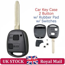 Car Key Fob Case 2 Button For