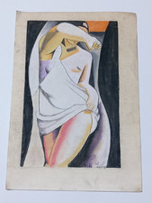 Tamara de Lempicka Drawing on