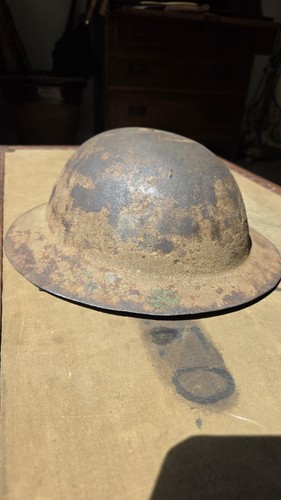 Ww1 raw edge mark brodie - raw, b