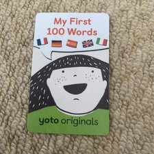 Yoto Card - My First 100 Words