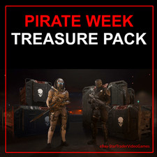 STAR CITIZEN - PIRATE WEEK TREASURE PACK - ARMORS CONTAINERS WEAPONS