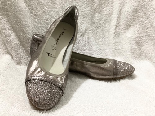 Ladies tamaris sparkly leather - ladies,