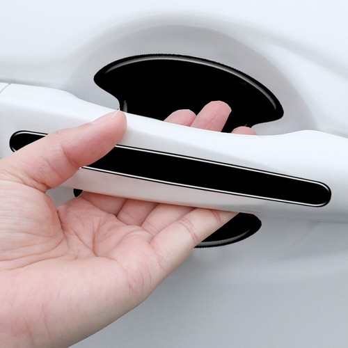 Black car door handle - 8x, guard