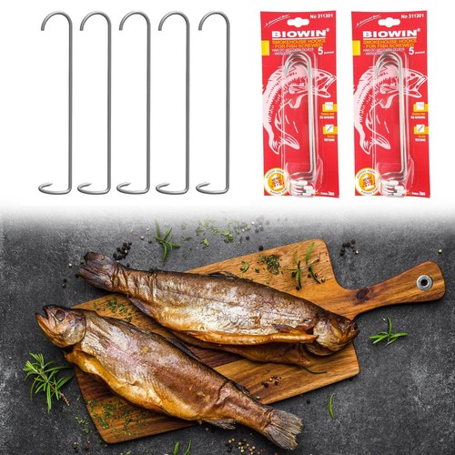 Smoking hooks fish - 10,
