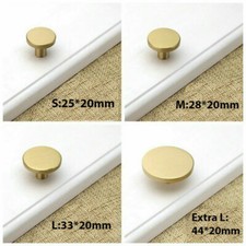 Contemporary Modern Brass Gold