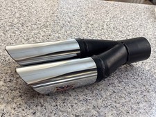 Classic Car Exhaust Tip End Chrome 2 Inch 50mm Austin Morris Ford Triumph MG