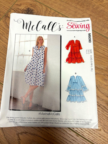 Mccall m8090 sewing pattern - m8090,