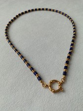 18k Gold Plated Natural Stone