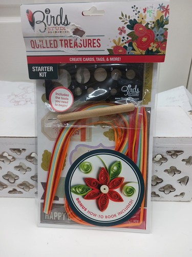 Birds studio quilled - 3,