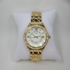 Diamonique Goldtone CZ Bezel