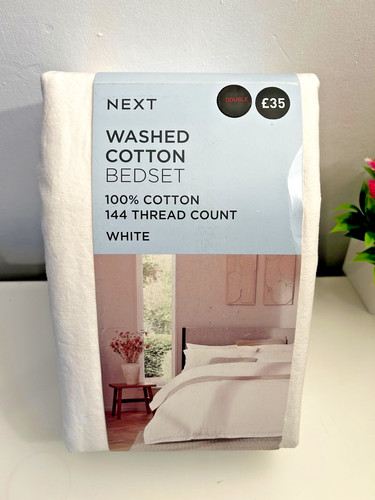 Next washed cotton - washed, bedset