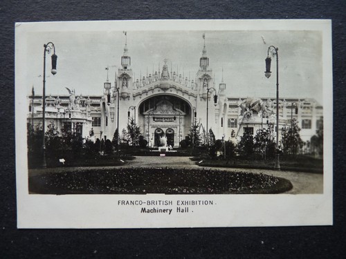 Postcard franco british - r.p., postcard.