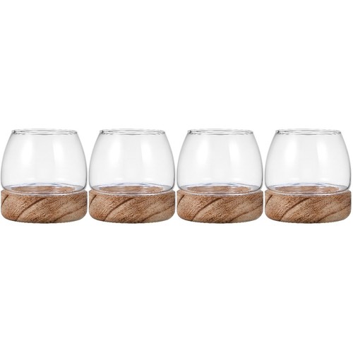 Set glass fish bowls - of,