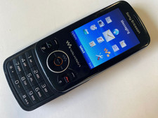 Sony Ericsson Spiro W100i Mobile Phone UNLOCKED Slider Black -Retro Full Working