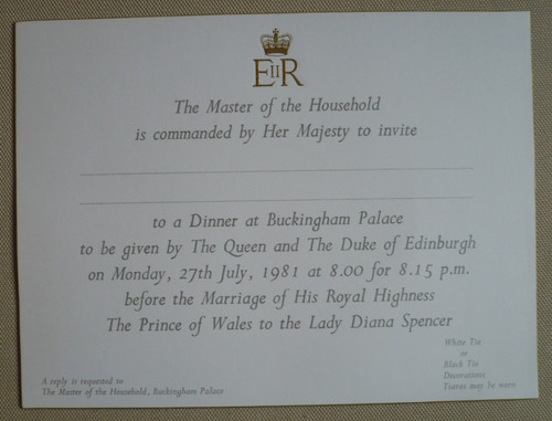 Royal invitation dinner at - royal,