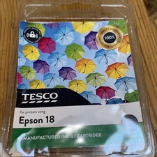 Tesco Epson 18 Black Compatible Ink Cartridge 