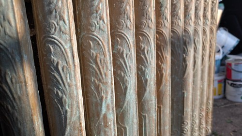 Antique cast iron - cast, radiator