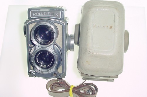 Rolleiflex 4x4 baby grey tlr - grey,