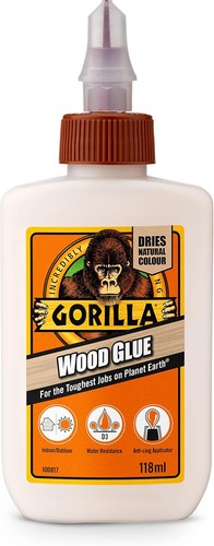 Gorilla wood glue 118ml - wood,