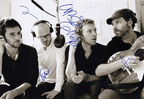 Coldplay full band hand - coldplay,