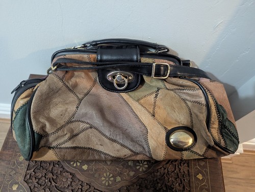 Patchwork boho bag handbag - patchwork,