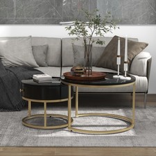 Round Nesting Coffee Tables