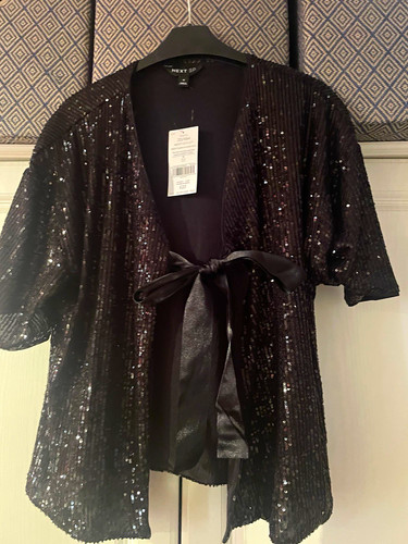 Next black sequin - bolero,