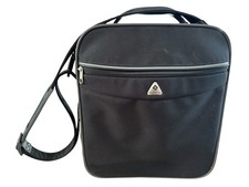 Samsonite Flight / Shoulder Travel Messenger Bag Flight Bag Black Padlock Keys.