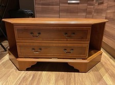 Finished Mahogany Tv Cabinet