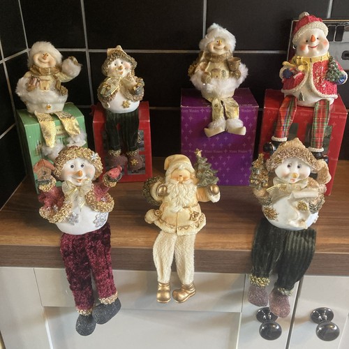 Christmas snowman santa - christmas, snowman/santa