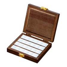 Watercolor Paint Wood Empty Palette Box Folding Paint Tray Portable Travel6454