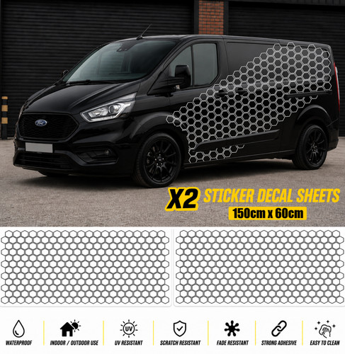 Car van honeycomb - honeycomb, side